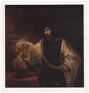 Aristotle Contemplating the Bust of Homer